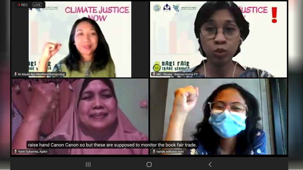 Climate Change Becomes Serious Discussion in of World Fair Trade Day 2022