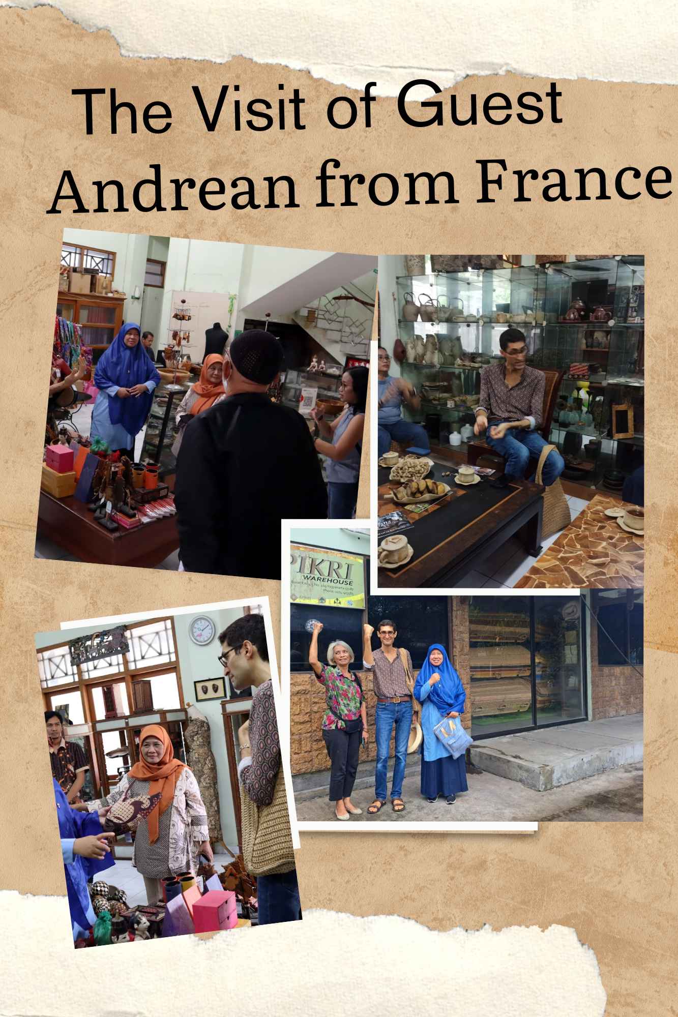 French Fair Trade Trainer Visits Apikri ; An  Explores Sustainable Practices and Market Reach