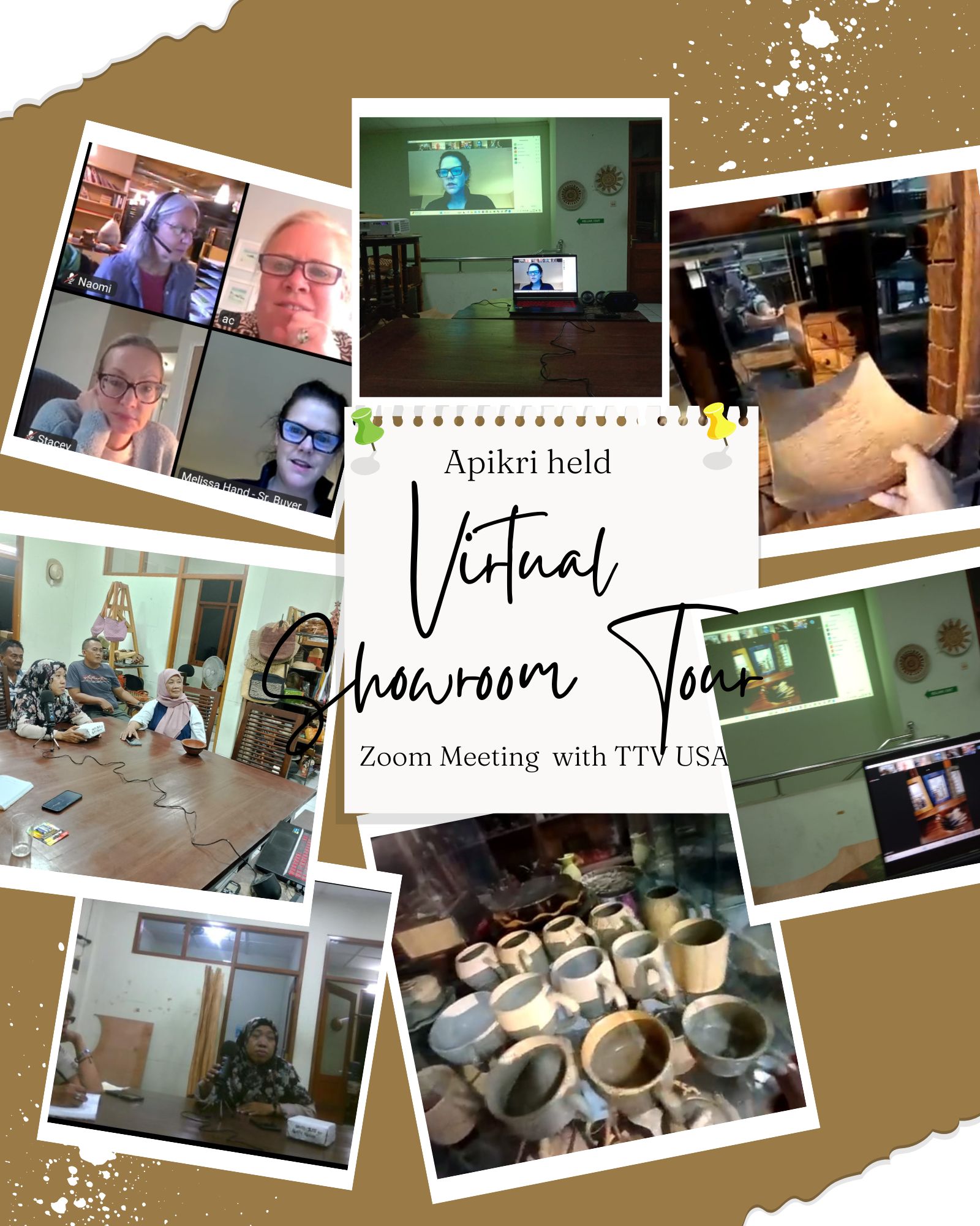 Apikri and  TTV USA conducted Virtual Showroom  Tour