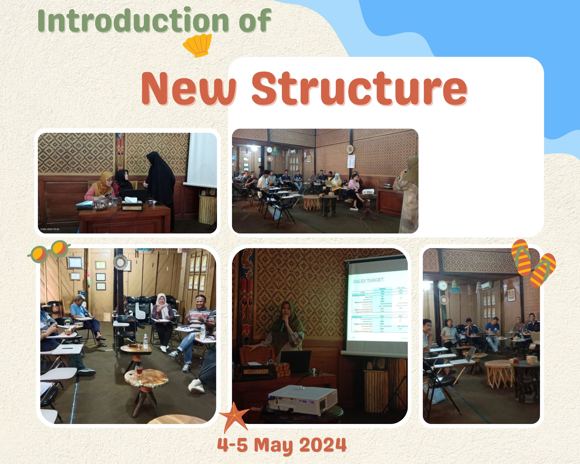 The Management Consultant of Apikri Conducted a Socialization of New Structure 