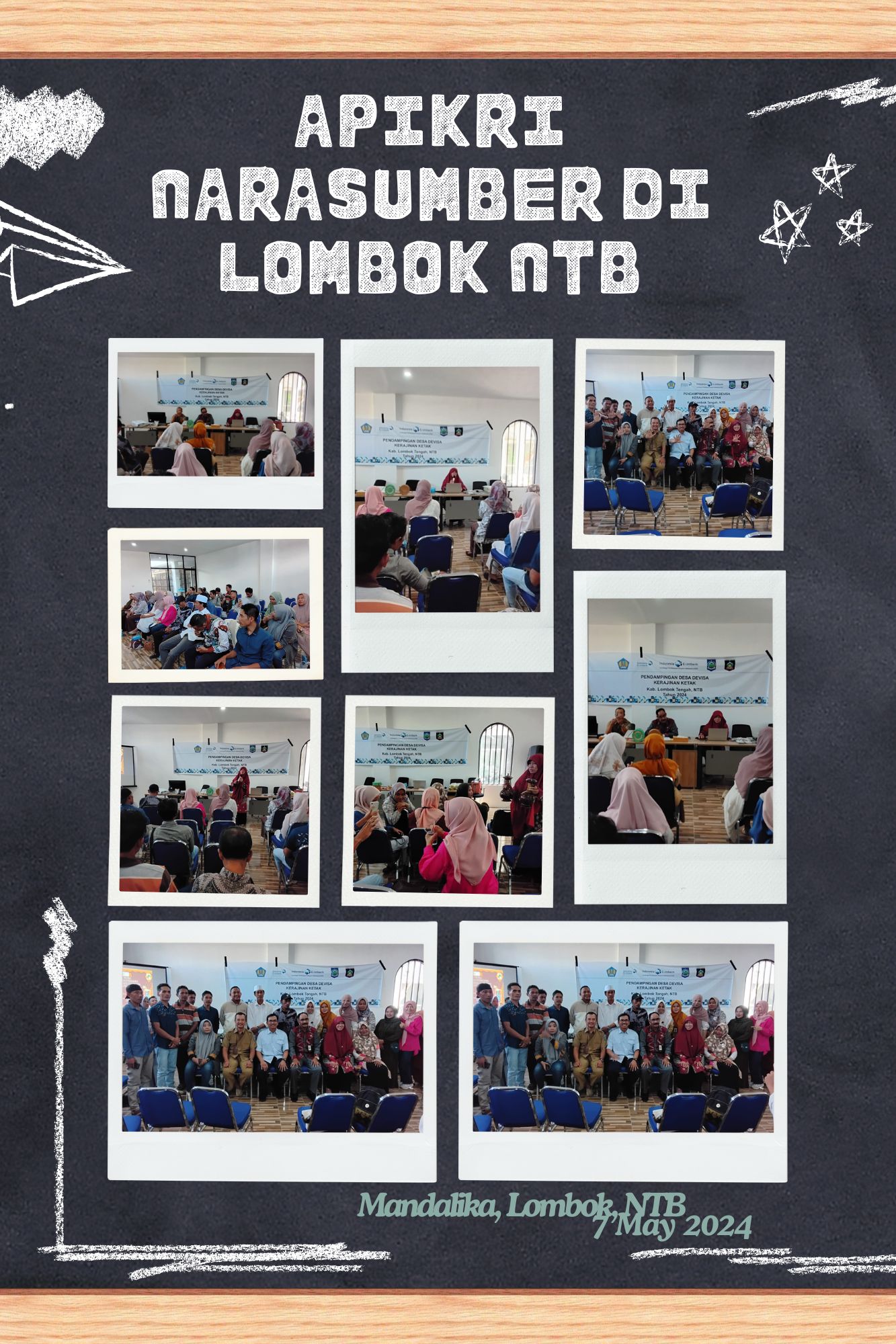 Apikri Returns as Eximbank Partner to Share Export Management Experience in Lombok NTB