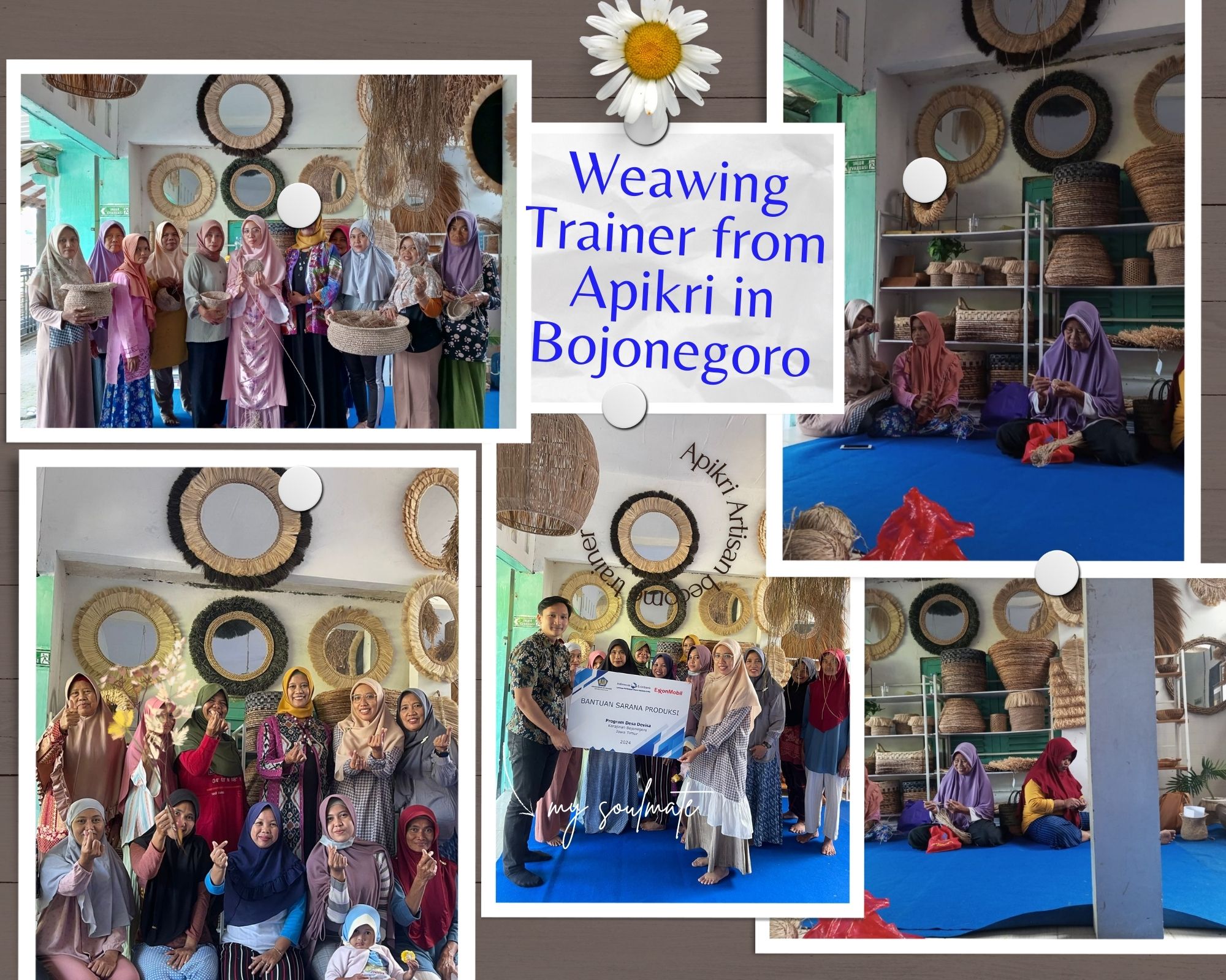 Artisan from Apikri Become Trainer of Weaving Workshop in Bojonegoro