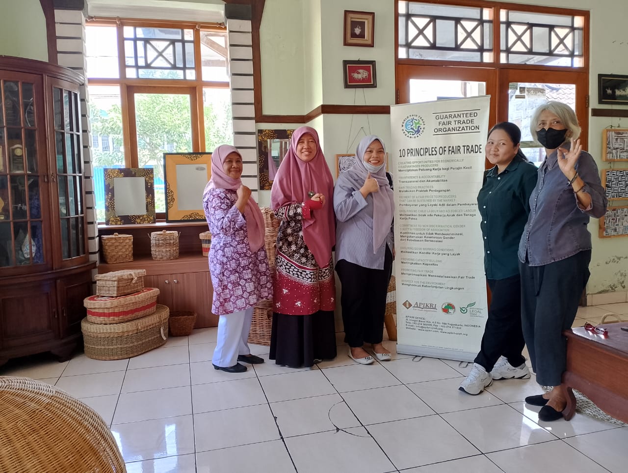 Bank Indonesia Staff Visit Apikri Ahead of MSME Benchmarking Tour