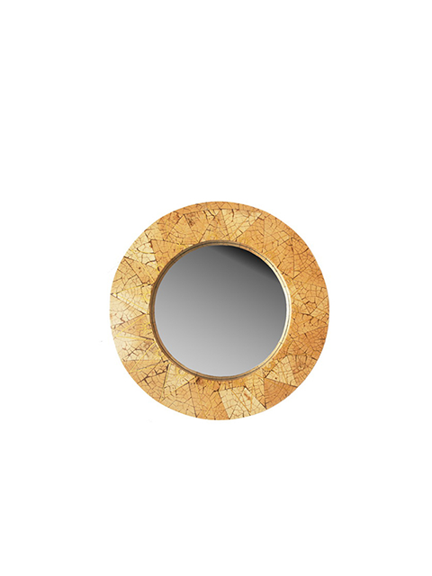 round-shape-coconut-shell-inlay-mirror-gold-painting